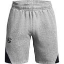UA Curry Spalsh Fleece Shorts Grey/black
