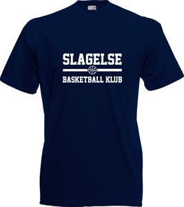 SLAGELSE T-Shirt Navy med navn