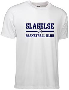 SLAGELSE Basket T-Shirt Hvid
