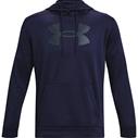 UA Fleece Big Logo Hoody Midnight Navy