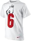 NIKE Lebron Number 6 Tee Jr. White