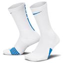 NIKE Elite Crew White/royal