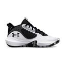 UA Lockdown 6 GS Jr. White