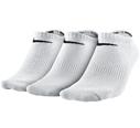 NIKE 3 Pack No Show White