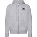 Skanderborg Sharks Hoody Zip Grå