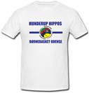 Hunderup Hippos T-Shirt Hvid