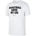NIKE Basketball saved my life T/S White