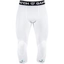 GAMEPATCH Comp. 3/4 Padded Knee Tights White