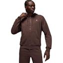 JORDAN Brooklyn Zip Hoody - Brown