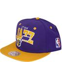 M&N Utah Jazz Team Arch Snapback