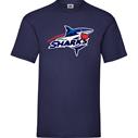 Skanderborg Sharks T-Shirt Navy Big Logo
