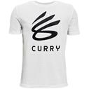UA Curry Logo Graphic Tee White