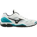 MIZUNO Stealth V White/petroleum/black