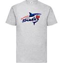 Skanderborg Sharks T-Shirt Grå Big Logo