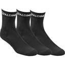 SPALDING 3 Pack Mid Cut Black