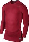 NIKE Pro Red Long-Sleeve Shirt