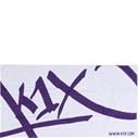 K1X Team Towel White/purple
