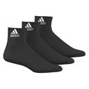 ADIDAS Perf. Ankle 3 Pack Black