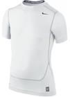 NIKE Pro Cool Jr. White Short-Sleeve