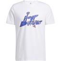 ADIDAS Hoop Different T/S White