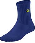 MIZUNO Socks Mid Navy/Yellow