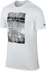 NIKE Court Tee White/black