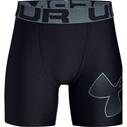 UA Fitted Shorts Jr. Black