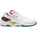 MIZUNO Stealth Neo White/burgundy