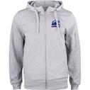 Værløse Blue Hawks Zip Hoody Grå