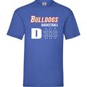 Birkerød Bulldogs D-Fence Tee Royal
