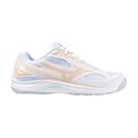 MIZUNO Stealth 2 Jr. White/Halogenblue/Peach