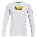 UA Curry Count It L/S Tee White