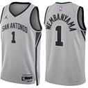 NIKE NBA Swingman Wemby #1 Spurs Grey