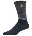 JORDAN 13 Grey/Altitude Green Crew Socks