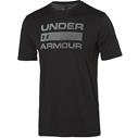 UA Wordmark T/S Black