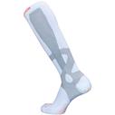PST Socks Knee-High White/grey