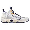 MIZUNO Momentum 3 Mid White/Blue Ribbon