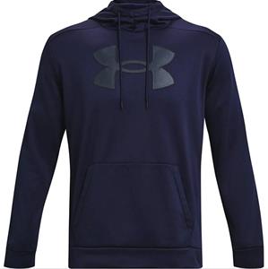 UA Fleece Big Logo Hoody Midnight Navy