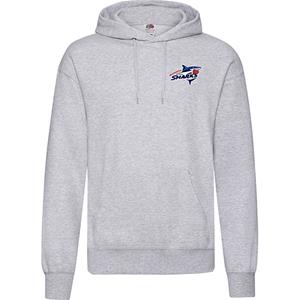 Skanderborg Sharks Hoody Grå Small Logo