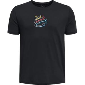 UA Curry Shoe Hook Tee 4 Black Jr.