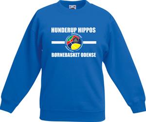 Hunderup Hippos Sweatshirt Blå