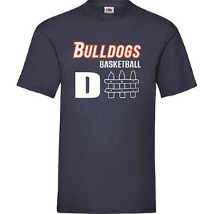 Birkerød Bulldogs D-Fence Tee Navy