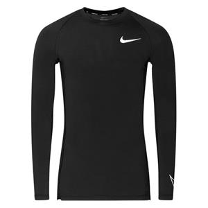 NIKE Pro Black Long-Sleeve Shirt