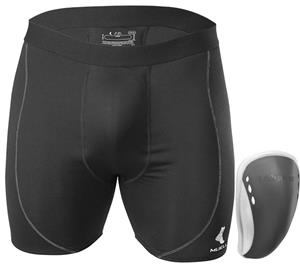 MUELLER Compression Shorts with cup Black