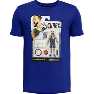 UA Curry Animated Tee Royal Jr.