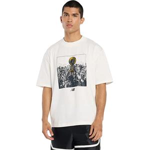 NB Hoops Championship Tee White
