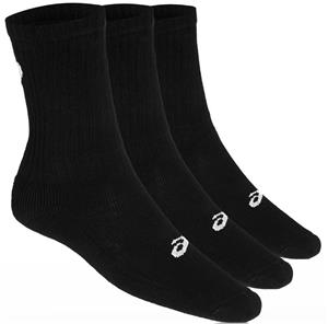 ASICS Crew Socks 3 Pack Black