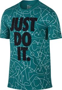 NIKE AOP Plays Tee Green/black