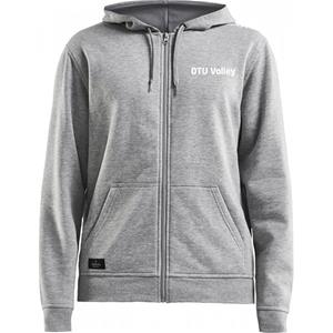 DTU Volley Hoody Zip Gray