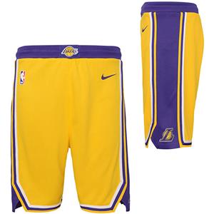 NIKE NBA Swingman Jr. Shorts Yellow Lakers